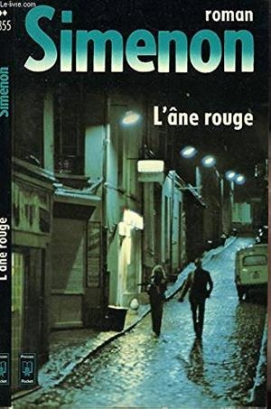 L'ane rouge | 9782266004572 | Simenon