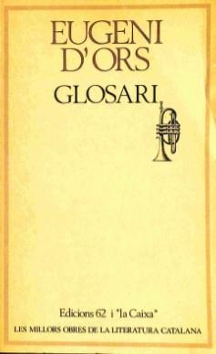 Glosari | 9788429718265 | D'Ors, Eugeni