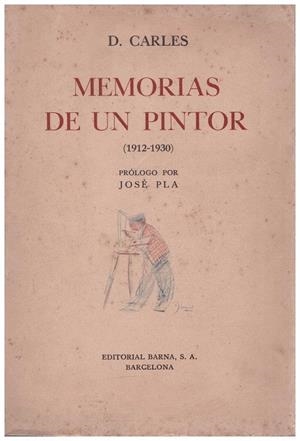 Memorias de un pintor | 0memoriasdeunpintor | Carles, Domingo