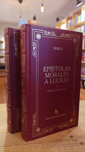 Lote Epístolas morales a Lucilio 2 volúmenes | lote lucilio | Séneca