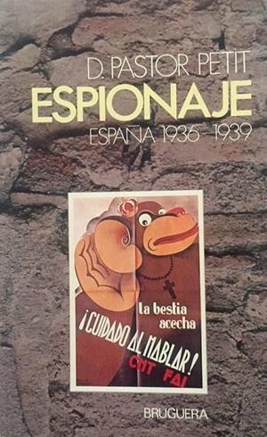 Espionaje. España 1936-1939 | 8402050905 | Pastor Petit, D.