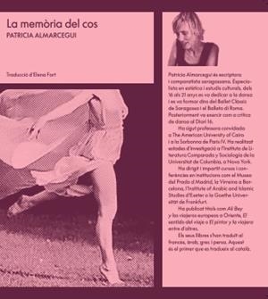 La memòria del cos | 9791399004809 | Almarcegui Elduayen, Patricia