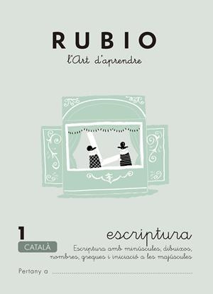 Escriptura RUBIO 1 (català) | 9788489773516 | Rubio Silvestre, Ramón