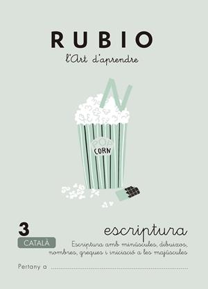 Escriptura RUBIO 3 (català) | 9788489773530 | Rubio Silvestre, Ramón