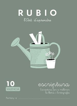 Escriptura RUBIO 10 (català) | 9788489773608 | Rubio Silvestre, Ramón