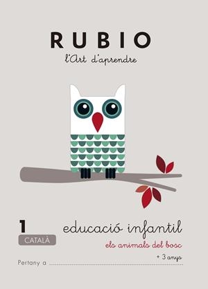 Educació Infantil 1. Els animals del bosc (català) | 9788489773660 | Rubio, Enrique
