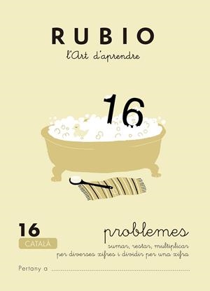 Problemes RUBIO 16 (català) | 9788489773219 | Rubio Silvestre, Ramón