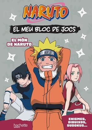 El meu bloc de jocs Naruto. El món de Naruto | 9788419804709 | Vv.Aa.3