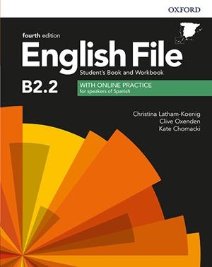 English File 4th Edition B2.2. Student's Book and Workbook with Key Pack | 9780194058308 | Lathan-koenig / Oxenden