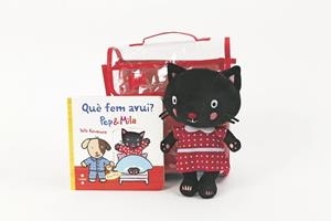 Pep i Mila. Lot Què fem avui? Llibre + nino Mila | 9788466146630 | Kawamura, Yayo