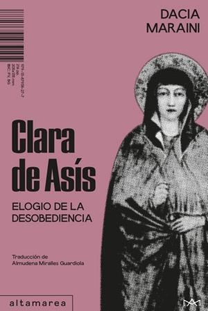 Clara de Asís | 9791387938277 | Maraini, Dacia