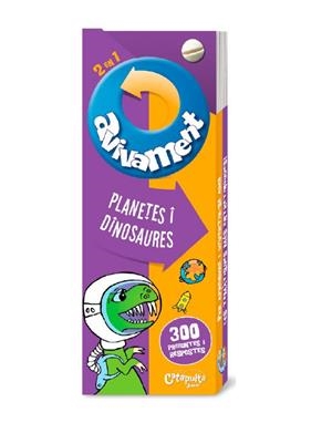 Avivament 2 en 1 - Planetes i dinosaures | 9789876375870 | , Els editors de Catapulta