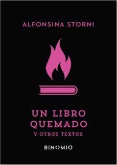 Un libro quemado y otros textos | 9788412620245 | Storni, Alfonsina